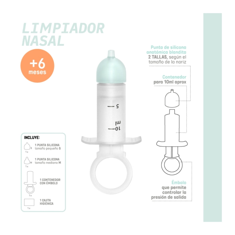 Limpiador Jeringa para lavado nasal Suavinex